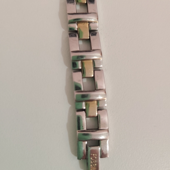 FOSSIL Wristwatch, Two-toned Vintage,Elegant, Simple Chic, Classic time piece - Picture 3 of 10